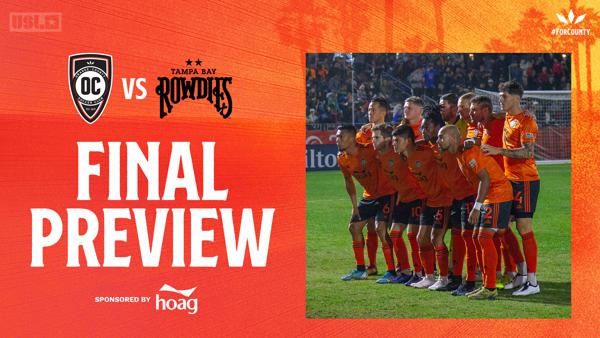 Usl Championship Final Preview Everything You Need To Know When Orange County Sc Visit Tampa Bay Rowdies Orange County Sc