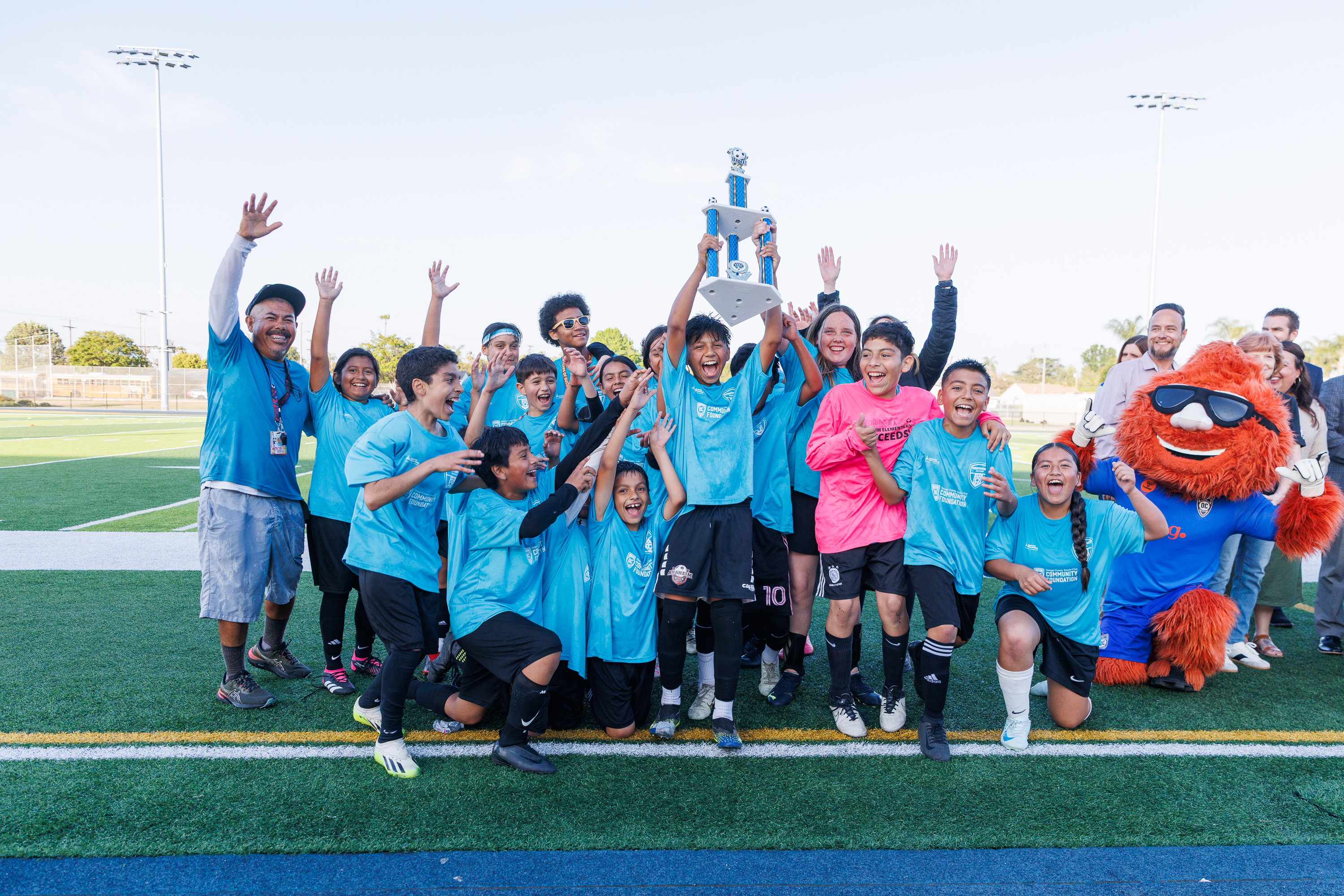 OCSC Foundation and Anaheim Elementary School District Celebrate Youth Soccer Success! featured image